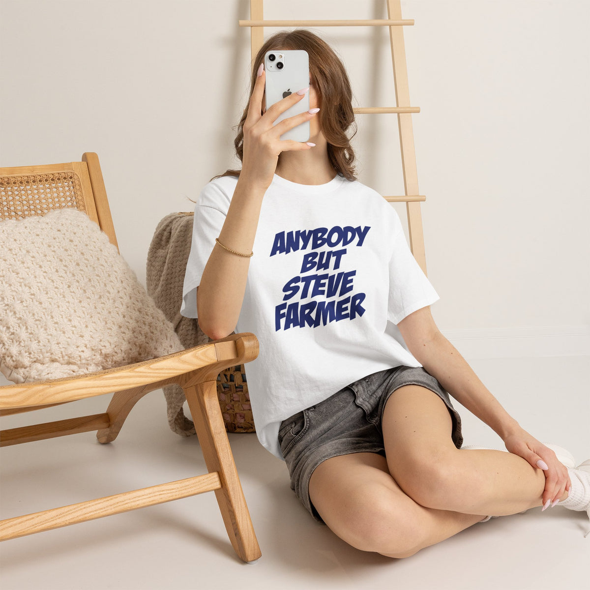 Anybody but Steve Farmer Unisex T-shirt